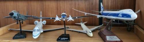 Highly collectable but in poor shape aeroplane models - need tlc