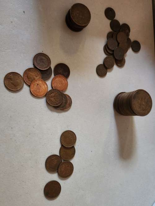 Rare South African coins sold as a lot in a lucky packet