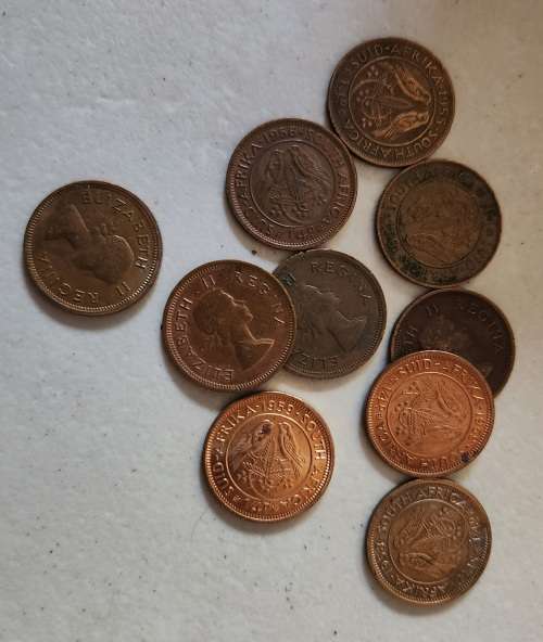 Rare South African coins sold as a lot in a lucky packet