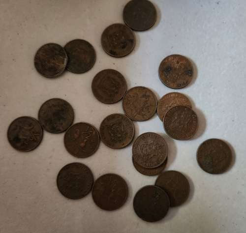 Rare South African coins sold as a lot in a lucky packet