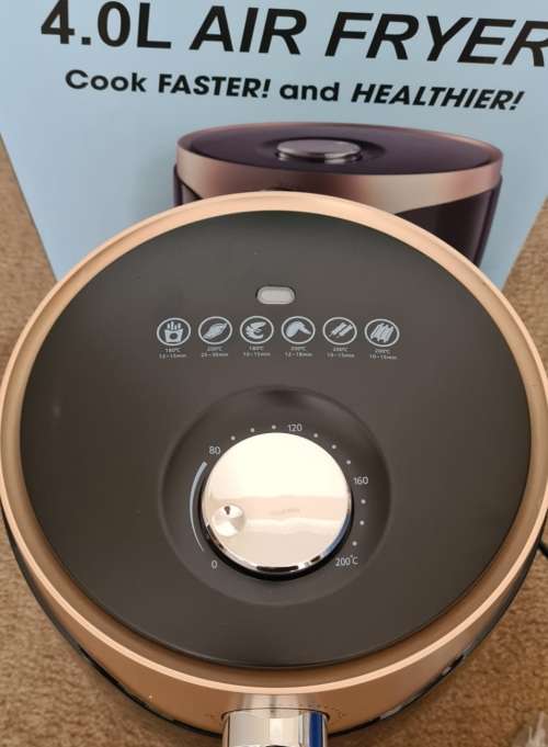 4L Premium rose gold air fryer