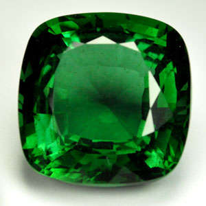 34.50ct NICE CUSHION TOURMALINE GREEN QUARTZ