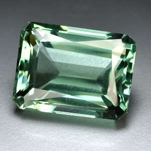 19.30ct GREEN OCTAGON AMETHYST