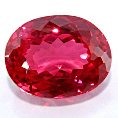 31.90ct OVAL CUT RED RUBY