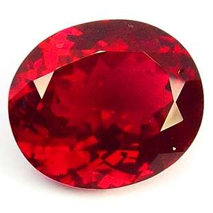 26.37ct OVAL RED RUBY