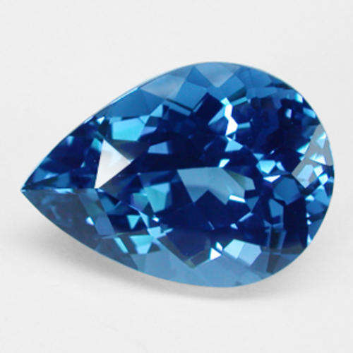 7.18ct PEAR CUT BLUE SPINEL