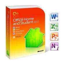 Microsoft office 2010 student (3 pc license)