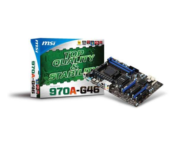 MSI 970A-G46 motherboard