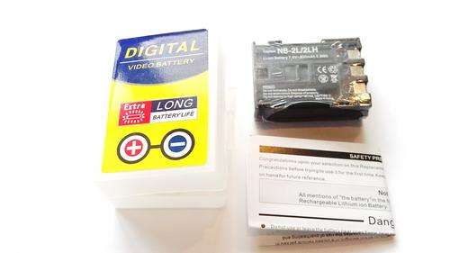 NB-2LH Rechargeable Lithium-Ion Battery to fit Camera Canon EOS 350D, EOS Digital N, FVM series, MVX