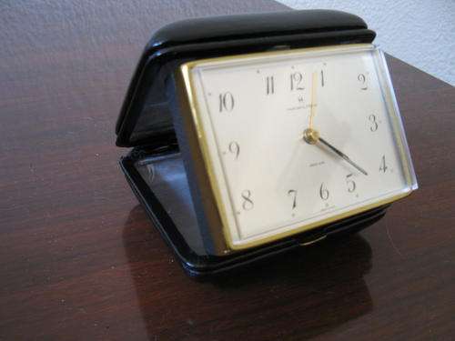 vintage Hamilton pocket clock!!! crazy R1 auction!!!!!