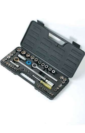 52pc Tool Set Drive Sockets and Accessories