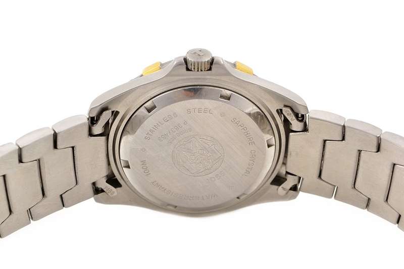 Vintage Tissot 1853 PR100 Stainless Steel Mens Quartz Watch 1345