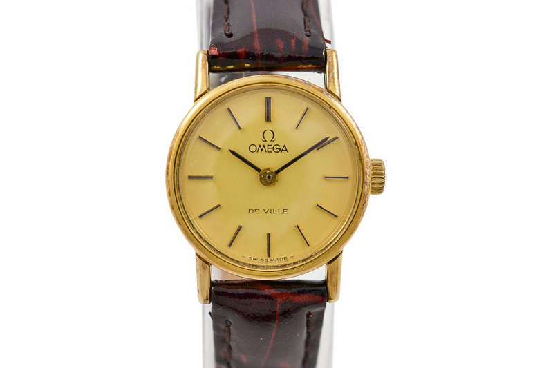Vintage Omega De Ville Cal.625 Manual Wind Gold Plated Ladies Watch 1529
