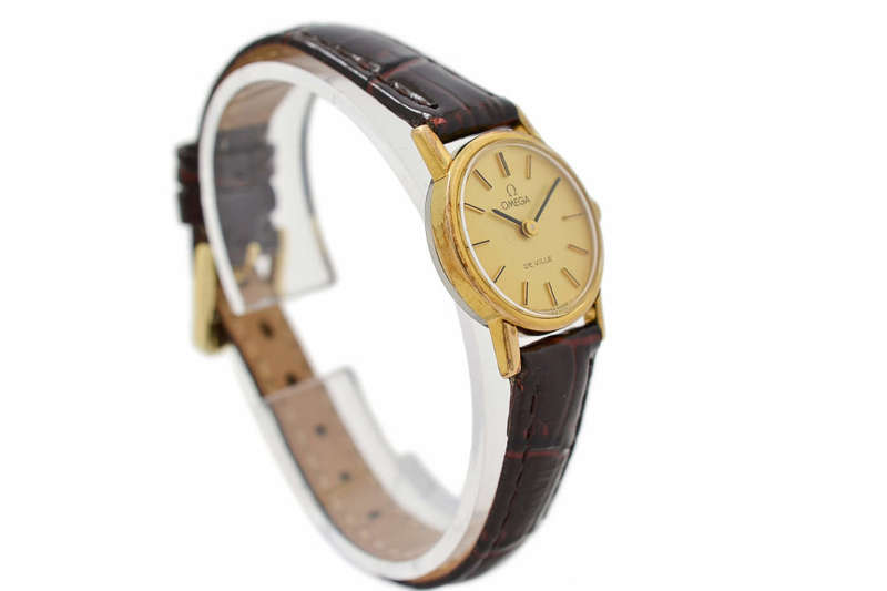 Vintage Omega De Ville Cal.625 Manual Wind Gold Plated Ladies Watch 1529