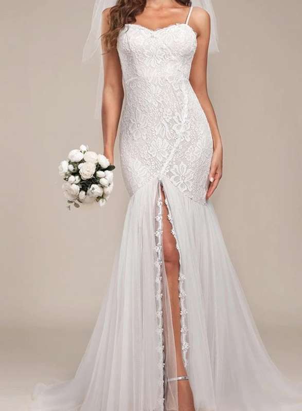 Lace Mermaid Wedding Dress