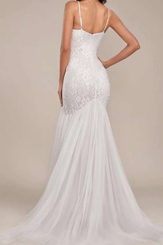 Lace Mermaid Wedding Dress