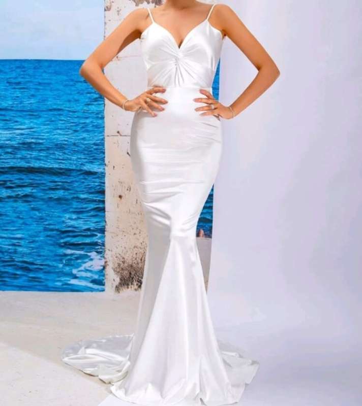 Satin Wedding Dress