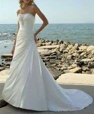 Stunning Satin Wedding Dress