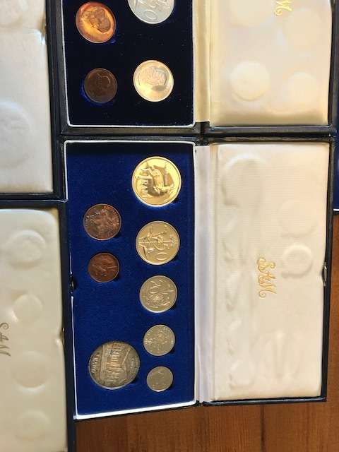 Collection of 23 Proof sets - Book value R 8 700