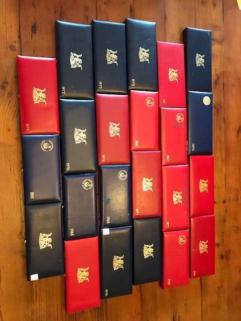 Collection of 23 Proof sets - Book value R 8 700