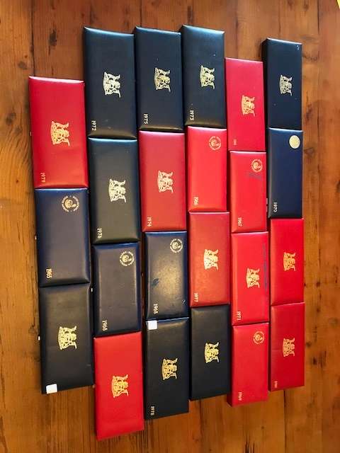 Collection of 23 Proof sets - Book value R 8 700