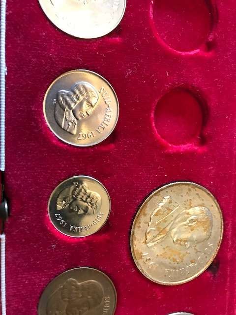 Two 1967 sets with alternative language - Book value R 21 000