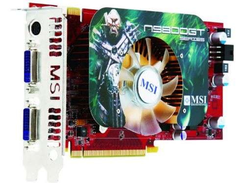 MSI GeForce 9800 GT 512MB OC