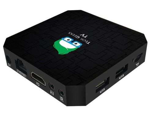 Tech Geeks 4K Android TV Box, Wireless Mouse Navigator, DSTV Now & Netflix