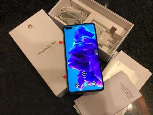 As New Huawei P40 5G Dual Sim - 128GB "Silver Frost" %Bagain deal