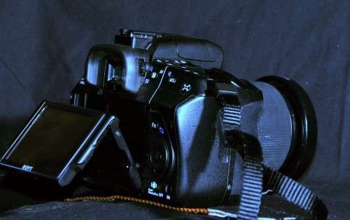 Sony alpha a350 DSLR camera in new condition