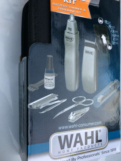 Wahl Battery Trimmer And Grooming Travel Kit