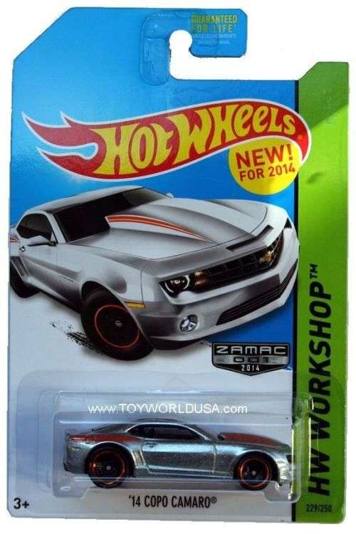 2014 Hot Wheels  Then and Now '14 COPO Camaro ZAMAC #001 2014