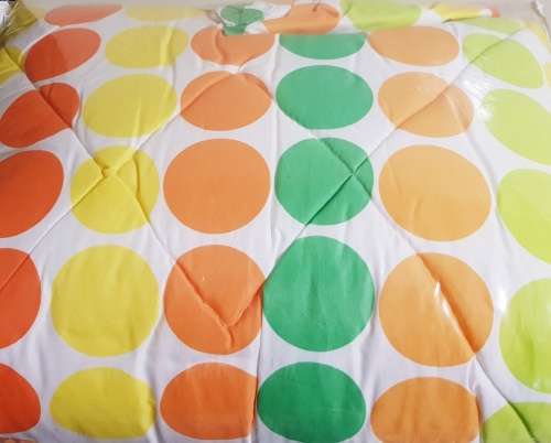5pc Bright Dotted Comforter Set (Double)