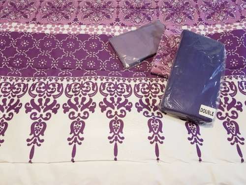 PURPLE BED IN A BAG (DOUBLE)