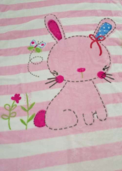 Soft Mink Baby Blanket - PINK