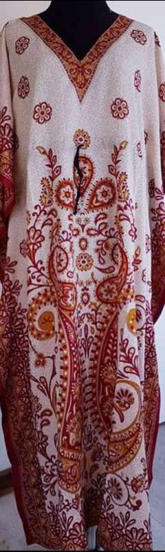 Long Kaftan Dress & Surprise Jewellery -Free Size