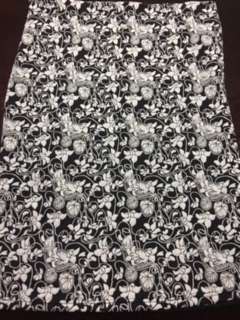 Black and White Winter Skirt (L)
