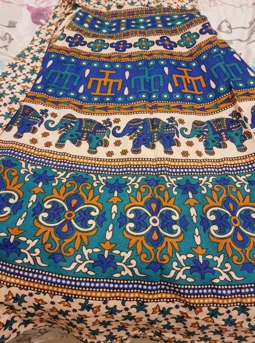 Elephant Wrap Over Skirt