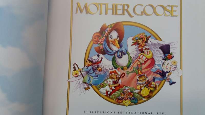 Mother Goose Keepsake Collection Nursey Rhymes * Large hard cover book 96 pages*