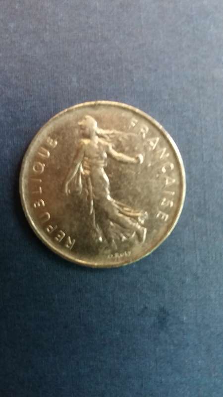 France 1970 5 Francs `signature `O. Roty`