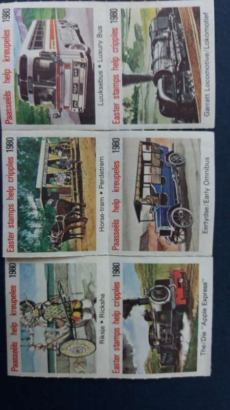 Christmas stamps 1979 & 1984  and Easter stamps 1980  * Unused*