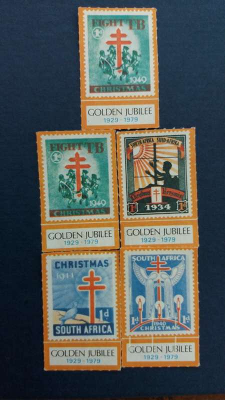 Christmas stamps 1979 & 1984  and Easter stamps 1980  * Unused*