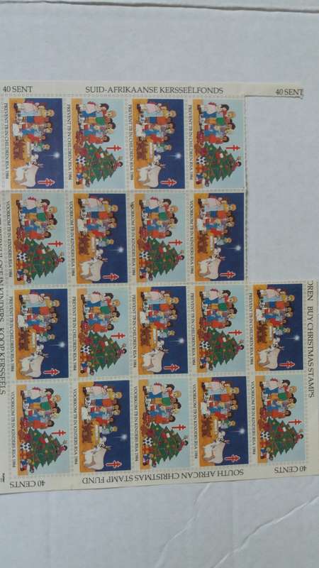 Christmas stamps 1979 & 1984  and Easter stamps 1980  * Unused*