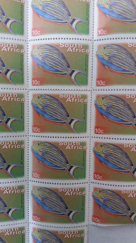 South Africa 2006 7th Definitive 10 cents * 21 unused stamps*