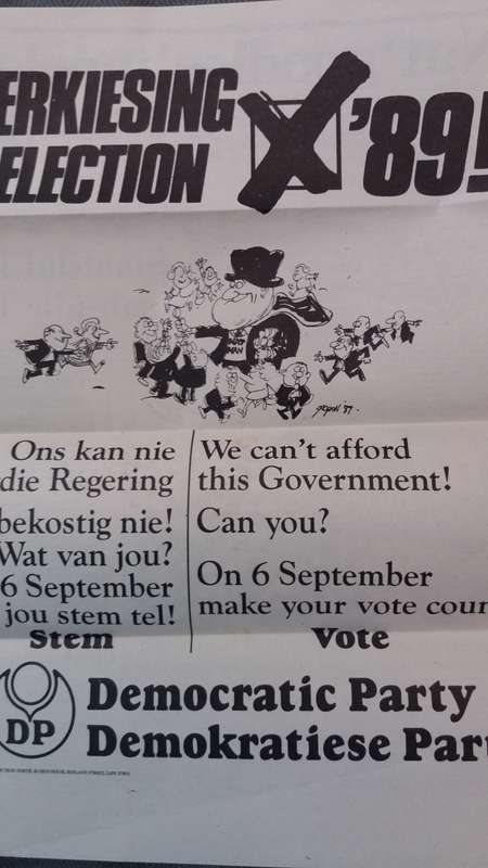 Democratic Party 1989 Election Pamphlet