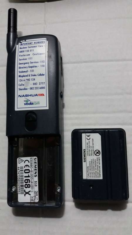 Siemens S10 Very Rare 1998 first phone with a colour screen For Collectors