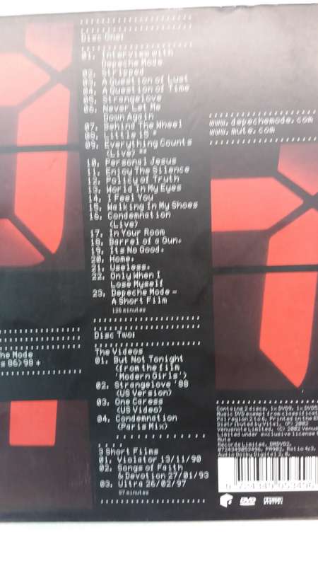 Depeche Mode DVD & CD Combo  * 2 x DVDs , 1 X LCD & 3 X CDs Price includes all*