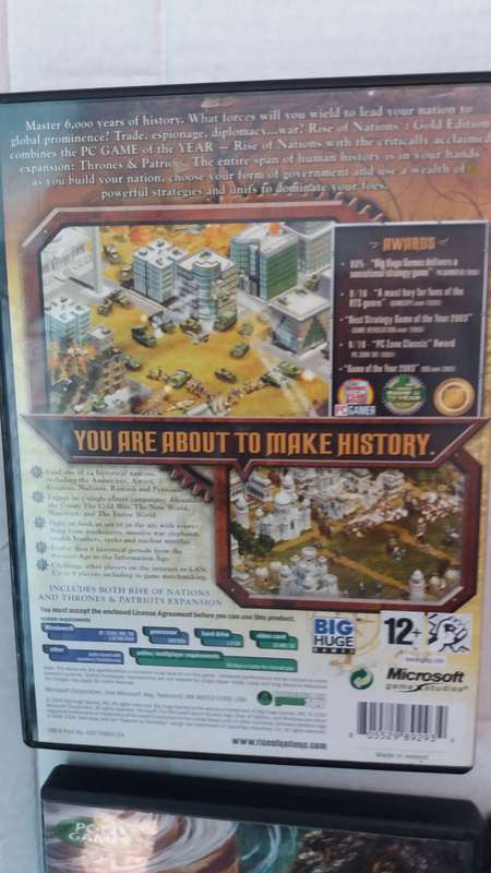 Age of Mythology , The Titans , Rise of Nations & Age of Empires * 4 PC-CD GAMES*