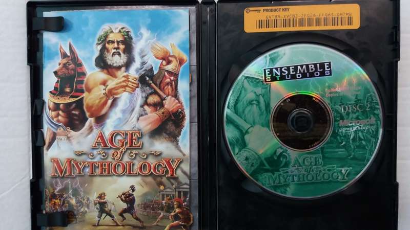 Age of Mythology , The Titans , Rise of Nations & Age of Empires * 4 PC-CD GAMES*
