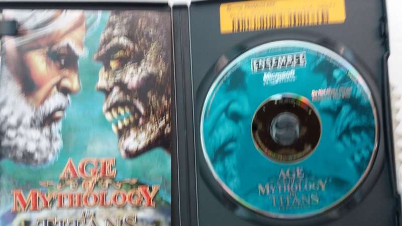 Age of Mythology , The Titans , Rise of Nations & Age of Empires * 4 PC-CD GAMES*